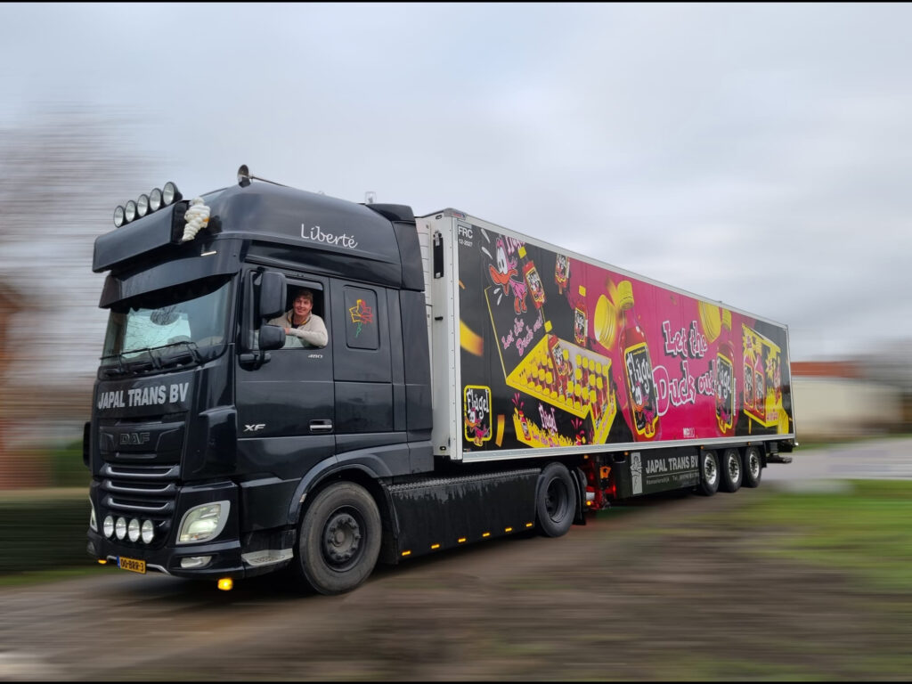 Japal trans DAF XF FLUGEL BRR