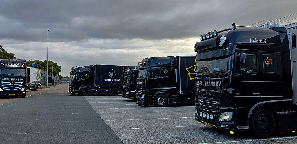 Japal Trans Aalsmeer Scania DAF Merc